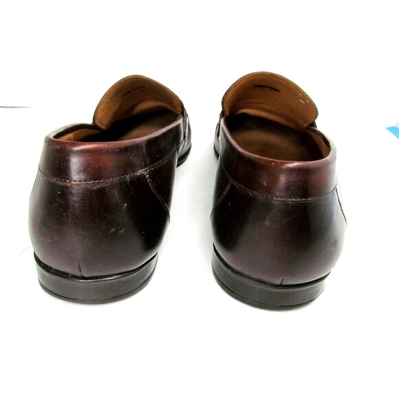 Magnanni Lino Mens Brown Leather Buckle Strap Loafers Size US 9 M - Picture 4 of 11